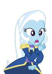 Size: 766x1080 | Tagged: safe, artist:gmaplay, edit, edited screencap, screencap, trixie, equestria girls, equestria girls specials, g4, my little pony equestria girls: better together, my little pony equestria girls: spring breakdown, epaulettes, female, magician outfit, not a vector, simple background, solo, transparent background