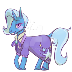 Size: 1280x1280 | Tagged: safe, artist:roseanon4, trixie, pony, g4, the last problem, female, older, older trixie, simple background, solo, transparent background