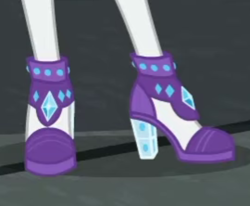 Size: 700x576 | Tagged: safe, screencap, rarity, equestria girls, equestria girls series, g4, street chic, spoiler:eqg series (season 2), cropped, high heels, legs, pictures of legs, shoes, solo