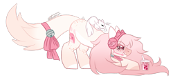 Size: 1061x494 | Tagged: safe, artist:inspiredpixels, oc, oc only, cat, earth pony, pony, chibi, female, mare, simple background, solo, transparent background