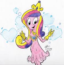 Size: 223x226 | Tagged: safe, artist:spongefox, princess cadance, g4, crossover, female, heart, picture for breezies, solo, wander over yonder