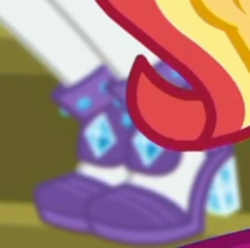 Size: 350x347 | Tagged: safe, screencap, rarity, sunset shimmer, costume conundrum, equestria girls, g4, my little pony equestria girls: better together, cropped, high heels, legs, pictures of legs, shoes