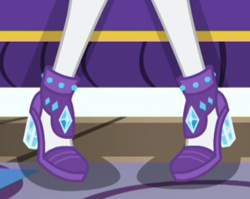 Size: 450x359 | Tagged: safe, screencap, rarity, camping must-haves, equestria girls, g4, spoiler:eqg series (season 2), cropped, high heels, legs, pictures of legs, shoes