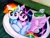 Size: 3096x2322 | Tagged: safe, artist:liaaqila, rainbow dash, twilight sparkle, alicorn, pegasus, pony, g4, bathtub, behaving like a cat, commission, counter, counter top, countertop, cute, dashabetes, duo, duo female, eye clipping through hair, faucet, female, high res, horn, if i fits i sits, lesbian, looking at you, lying down, mare, on back, ship:twidash, shipping, sink, spread wings, traditional art, twiabetes, twilight sparkle (alicorn), wings