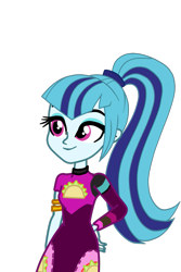 Size: 723x1080 | Tagged: safe, artist:gmaplay, sonata dusk, equestria girls, g4, my little pony equestria girls: better together, cute, female, food, music festival outfit, simple background, solo, sonatabetes, sonataco, taco, taco dress, taco tuesday, that girl sure loves tacos, that siren sure does love tacos, transparent background