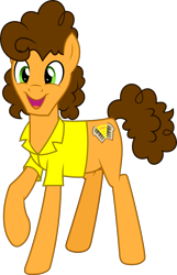 Size: 3000x4645 | Tagged: safe, artist:dashiesparkle, cheese sandwich, earth pony, pony, g4, clothes, male, shirt, simple background, solo, stallion, transparent background, vector