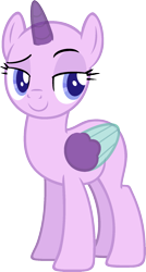 Size: 963x1803 | Tagged: safe, artist:pegasski, oc, oc only, alicorn, pony, g4, the end in friend, alicorn oc, bald, base, eyelashes, female, horn, mare, simple background, smiling, smirk, solo, transparent background, two toned wings, wings