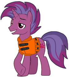 Size: 968x1080 | Tagged: safe, artist:徐詩珮, oc, oc:transparent (tempest's father), series:sprglitemplight diary, series:sprglitemplight life jacket days, series:springshadowdrops diary, series:springshadowdrops life jacket days, alternate universe, clothes, lifejacket, male, simple background, transparent background