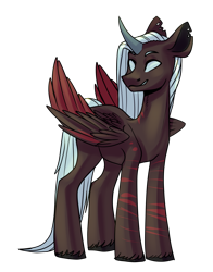 Size: 1571x1999 | Tagged: safe, artist:helemaranth, oc, oc only, alicorn, pony, alicorn oc, horn, simple background, solo, transparent background, two toned wings, unshorn fetlocks, white eyes, wings