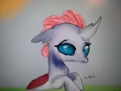 Size: 4096x3072 | Tagged: safe, artist:thesavagepony, ocellus, g4, cute, diaocelles, digital art, fanart, original art