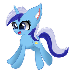 Size: 1920x2087 | Tagged: safe, artist:windykirin, minuette, pony, unicorn, g4, cute, female, mare, simple background, solo, transparent background