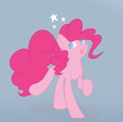 Size: 3845x3815 | Tagged: safe, artist:ponyangle, pinkie pie, pony, g4, female, high res, mare, smiling