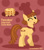 Size: 550x628 | Tagged: safe, artist:caramelcookie, oc, oc only, oc:pancakes, earth pony, pony, blushing, chef's hat, earth pony oc, female, hat, one eye closed, solo, tongue out, wink