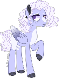 Size: 2148x2814 | Tagged: safe, artist:kurosawakuro, oc, oc only, pegasus, pony, base used, high res, magical lesbian spawn, male, offspring, parent:inky rose, parent:lily lace, simple background, solo, stallion, transparent background, two toned wings, wings
