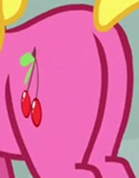Size: 656x837 | Tagged: safe, screencap, cherry berry, earth pony, pony, g4, it isn't the mane thing about you, butt, butt only, cherryplot, cropped, female, pictures of butts, plot, solo
