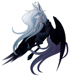 Size: 2040x2244 | Tagged: safe, artist:sadatrix, oc, oc only, oc:beryl, pegasus, pony, female, high res, mare, simple background, solo, transparent background