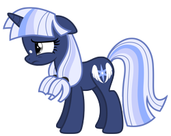 Size: 7227x5760 | Tagged: safe, artist:estories, oc, oc only, oc:silverlay, original species, pony, umbra pony, unicorn, g4, absurd resolution, female, floppy ears, mare, solo, vector