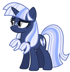 Size: 5791x6015 | Tagged: safe, artist:estories, oc, oc only, oc:silverlay, original species, pony, umbra pony, unicorn, g4, absurd resolution, female, mare, simple background, solo, transparent background, vector