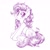 Size: 1280x1280 | Tagged: safe, artist:dstears, pinkie pie, earth pony, pony, g4, butt fluff, cheek fluff, chest fluff, cute, diapinkes, ear fluff, female, fluffy, grayscale, leg fluff, looking at you, mare, monochrome, pencil drawing, ponk, simple background, sitting, sketch, smiling, smiling at you, solo, traditional art, underhoof, white background