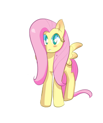 Size: 835x1000 | Tagged: safe, artist:pivixkyte, fluttershy, pegasus, pony, g4, blushing, cute, female, looking at you, mare, no nose, shyabetes, simple background, solo, transparent background