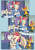 Size: 2480x3508 | Tagged: safe, artist:kozachokzrotom, smolder, oc, oc:princess mythic majestic, oc:queen motherly morning, alicorn, dragon, pony, comic:couple of the crystal empire, g4, alicorn oc, alicorn princess, bear hug, clothes, comic, commissioner:bigonionbean, crystal, crystal empire, dialogue, diary, dragoness, female, fusion, fusion:applejack, fusion:fluttershy, fusion:pinkie pie, fusion:rainbow dash, fusion:rarity, fusion:starlight glimmer, fusion:sunset shimmer, fusion:zecora, high res, horn, hug, hugging a pony, mare, notebook, royalty, squeezing, train, train station, wings, writer:bigonionbean