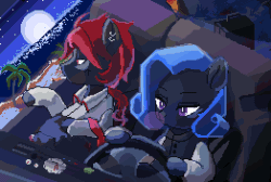Size: 262x176 | Tagged: safe, artist:未知的生物, animated, gif, gif for breezies, picture for breezies, pixel art