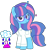 Size: 1024x1080 | Tagged: safe, artist:徐詩珮, oc, oc:clouds rain, g4, magical lesbian spawn, offspring, parent:potion nova, parent:spring rain, parents:springnova, simple background, transparent background