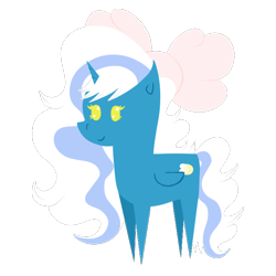 Size: 656x656 | Tagged: safe, artist:thebenalpha, oc, oc only, oc:fleurbelle, alicorn, pony, alicorn oc, bow, commission, female, hair bow, horn, mare, pointy ponies, simple background, solo, transparent background, wingding eyes, wings, yellow eyes