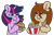 Size: 1200x800 | Tagged: safe, artist:threetwotwo32232, twilight sparkle, oc, oc:red stroke, alicorn, pegasus, pony, g4, burger, female, food, kfc, mare, meat, ponies eating meat, simple background, transparent background