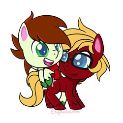 Size: 600x600 | Tagged: safe, artist:enigmadoodles, oc, oc only, pony, g4.5, my little pony: pony life, glasses, scarfr, simple background, transparent background