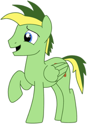 Size: 913x1297 | Tagged: safe, artist:didgereethebrony, artist:mint-light, oc, oc only, oc:didgeree, pegasus, pony, base used, simpl, simple background, solo, trace, transparent background