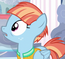 Size: 617x563 | Tagged: safe, screencap, windy whistles, pony, g4, parental glideance, cropped, solo