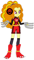Size: 1080x1920 | Tagged: safe, artist:cookiechans2, artist:super-nick-2001, adagio dazzle, equestria girls, g4, armor, barely eqg related, base used, bowser, claws, clothes, crossover, male, mario strikers, mario strikers charged, nintendo, shoes, simple background, soccer shoes, solo, super mario bros., super mario strikers, transparent background