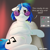 Size: 2500x2500 | Tagged: safe, artist:lupin quill, dj pon-3, vinyl scratch, pony, unicorn, series:vinyl scratch weight gain drive, g4, bedroom eyes, dialogue, fat, fat fetish, fetish, high res, incentive drive, looking at you, lying down, plump, solo, sunglasses, talking to viewer, this will end in weight gain, vinyl fat, weight gain sequence