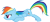 Size: 6000x2597 | Tagged: safe, artist:cloudy glow, rainbow dash, pegasus, pony, fall weather friends, g4, .ai available, crouching, push-ups, simple background, solo, sweat, sweatdrop, transparent background, vector