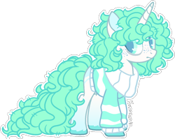 Size: 1218x970 | Tagged: safe, artist:kurosawakuro, oc, oc only, pony, unicorn, base used, clothes, female, mare, simple background, solo, sweater, transparent background