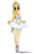 Size: 1329x2048 | Tagged: safe, artist:skitsroom, applejack, earth pony, anthro, plantigrade anthro, g4, alternate hairstyle, applerina, ballerina, breasts, clothes, female, open mouth, simple background, solo, tutu, white background