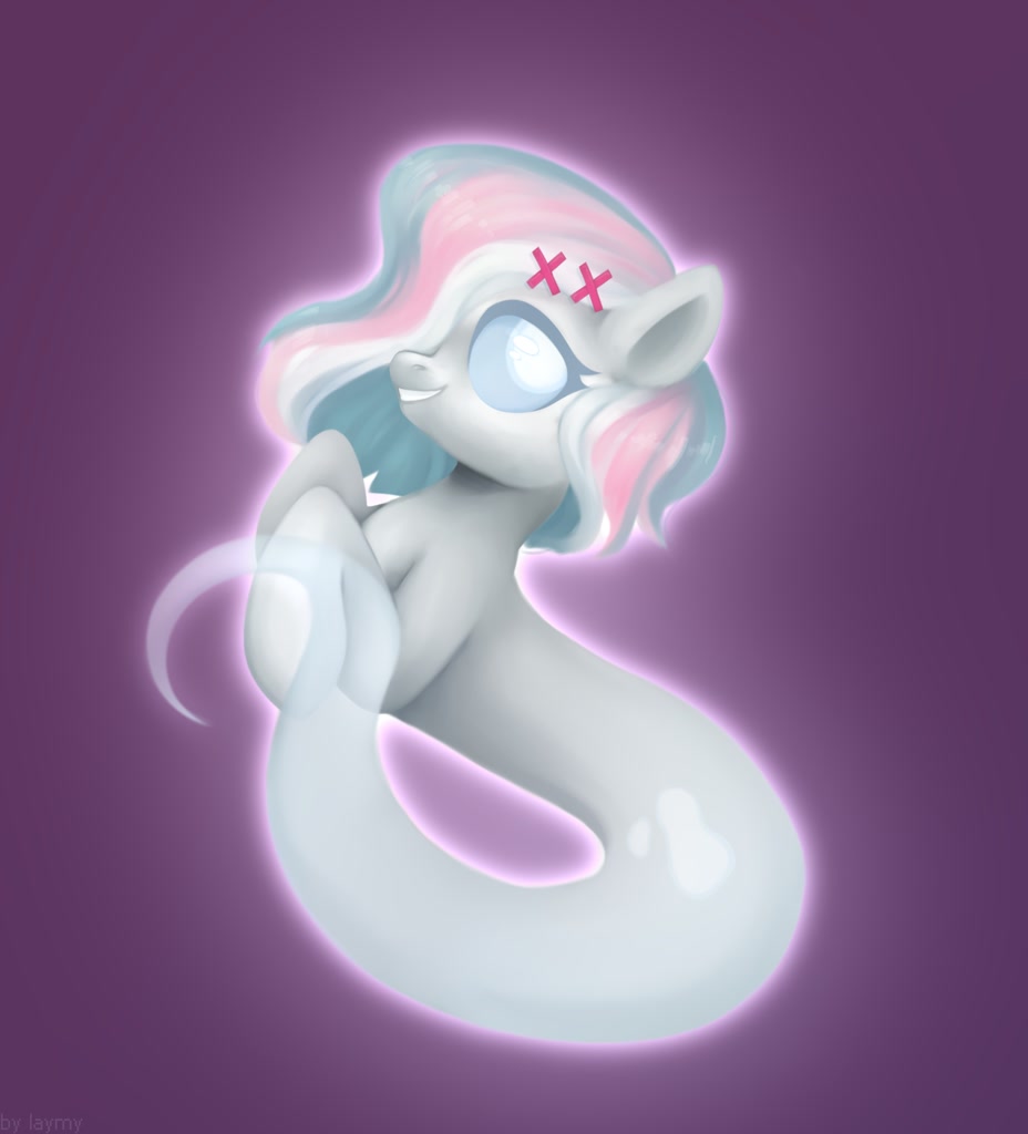 #2455543 - safe, artist:laymy, oc, oc only, oc:ghost pone, ghost, ghost ...