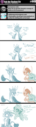 Size: 801x2836 | Tagged: safe, artist:sintakhra, edit, edited edit, editor:background pony #91z0, gallus, ocellus, smolder, changedling, changeling, dragon, griffon, tumblr:studentsix, g4, crossed arms, cute, cute bug noises, diaocelles, gallabetes, looking at each other, ocellus is not amused, pencil, post-it, prank, puffy cheeks, revenge, scratching, scrunchy face, smolder is not amused, stifling laughter, talking to viewer, this will end in pain, tickling, unamused, wet, wet hair, wet mane, wide eyes