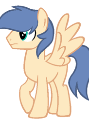 Size: 402x550 | Tagged: safe, artist:dreamdingo, oc, oc only, oc:sweet bee, pegasus, pony, pegasus oc, simple background, solo, white background, wings