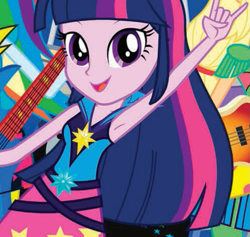 Size: 791x751 | Tagged: safe, screencap, applejack, rainbow dash, twilight sparkle, equestria girls, g4, my little pony equestria girls: rainbow rocks, armpits, clothes, cute, devil horn (gesture), female, looking at you, offscreen character, rainbow rocks outfit, shirt, sleeveless, sleeveless shirt, solo focus, twiabetes