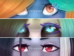 Size: 1590x1200 | Tagged: safe, artist:chrystal_company, oc, pony, commission, eye, eyes, ych example, your character here