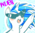 Size: 780x750 | Tagged: safe, artist:mirululu, dj pon-3, vinyl scratch, pony, unicorn, g4, female, mare, neck fluff, open mouth, solo, sunglasses, wub