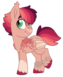 Size: 692x850 | Tagged: safe, artist:strawberry-spritz, oc, oc only, hybrid, pegasus, pony, male, simple background, solo, transparent background