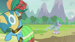 Size: 1920x1080 | Tagged: safe, screencap, meadowbrook, mistmane, earth pony, pony, unicorn, g4, the ending of the end, female, healer's mask, mare, mask