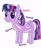 Size: 1273x1536 | Tagged: safe, artist:usadude, twilight sparkle, alicorn, original species, pony, rubber pony, g4, rubber, shiny, squeak, squeaky, twilight sparkle (alicorn)