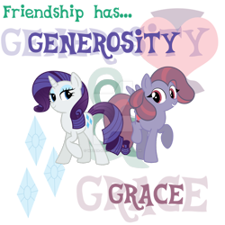 Size: 1024x1024 | Tagged: safe, artist:water-kirby, rarity, oc, oc:facet, pegasus, pony, g4, deviantart watermark, female, mare, obtrusive watermark, simple background, transparent background, watermark
