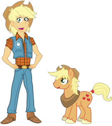 Size: 3870x4341 | Tagged: safe, artist:urhangrzerg, applejack, earth pony, pony, equestria girls, g4, applejack (male), equestria guys, male, rule 63, simple background, stallion, transparent background