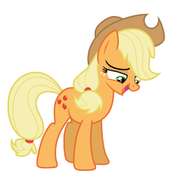 Size: 7250x7356 | Tagged: safe, artist:estories, applejack, earth pony, pony, g4, absurd resolution, female, simple background, solo, transparent background, vector
