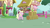 Size: 1920x1080 | Tagged: safe, screencap, millie, g4, my little pony: friendship is magic, the big mac question, apple, food, hay bale